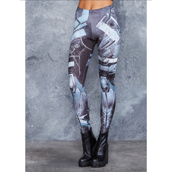 Blackmilk Mecha Leggings Small - Picture 1 of 8